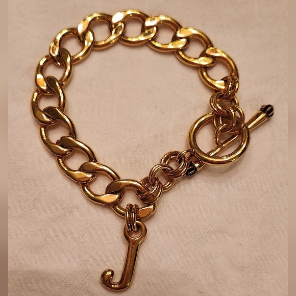 Gold Chain Bracelet Vintage Juicy Couture - Picture 2 of 6